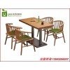 广东大型餐饮桌椅，茶餐厅桌椅，实木餐厅桌椅量身定制工厂